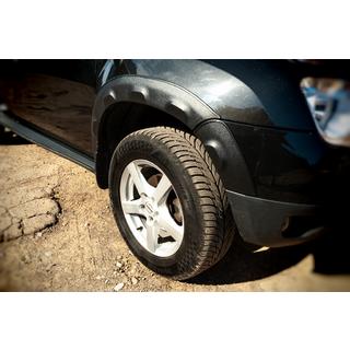 Lokasuojan kaarilevikkeet ulokkeilla (8 kpl, muovi) Dacia Duster 2008–2018 kuva 4