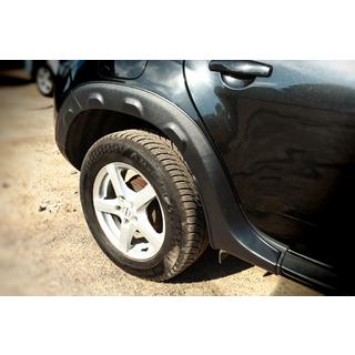 Lokasuojan kaarilevikkeet ulokkeilla (8 kpl, muovi) Dacia Duster 2008–2018 kuva 1