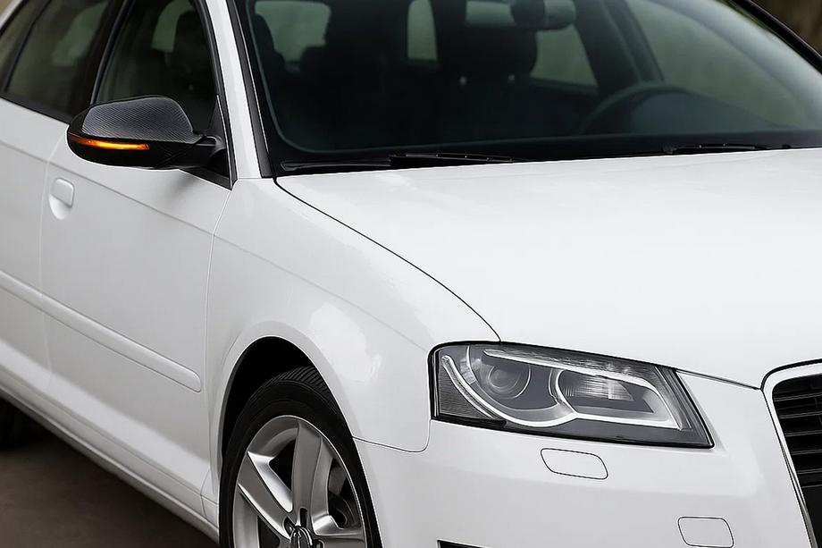 Audi A5 2007–2015 Sivupeilien kuoret (2 kpl, hiilikuitu) Image