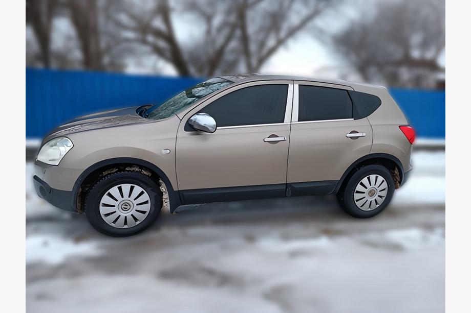 Nissan Qashqai 2010–2014 Kromiset ovipilarisuojat (4 kpl, ruostumaton teräs) +2, OmsaLine - Italialainen ruostumaton teras Image