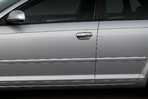 Audi A4 B6 2000–2004 Ovenkahvan suojakuoret (4 kpl, ruostumaton teräs) kuva 3