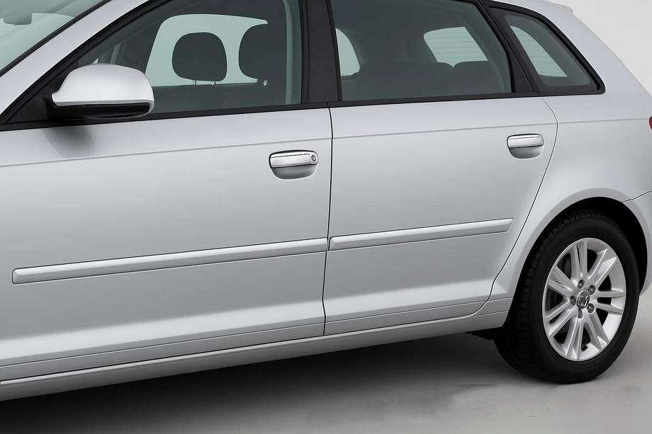 Audi A4 B6 2000–2004 Ovenkahvan suojakuoret (4 kpl, ruostumaton teräs) Image
