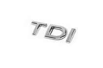 Volkswagen Jetta 2006–2011 TDI-teksti (alkuperäisen mukainen) Täyskromi kuva 4