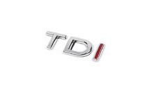 Volkswagen Jetta 2006–2011 TDI-teksti (alkuperäisen mukainen) Täyskromi kuva 3