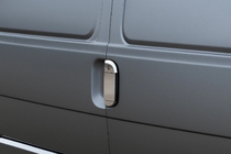 Volkswagen T4 Transporter 1990–2003 Takaoven kahvakuoret (ruostumaton teräs) kuva 1
