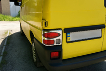 Volkswagen T4 Transporter 1990–2003 Takavalojen kromikehykset (2 kpl, ruostumaton teräs) OmsaLIne - italialaista ruostumatonta terasta kuva 5
