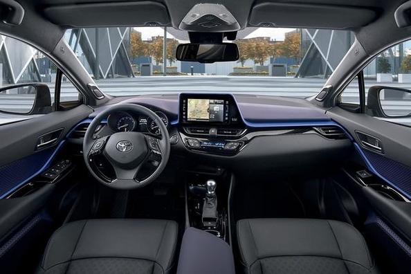 Toyota C-HR -hybridicrossoverin koeajo