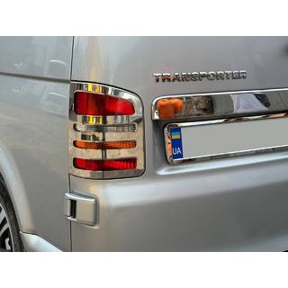 Takalampujen kromikehykset (Carmos, 2 kpl, ruostumaton teräs) Volkswagen T5 Caravelle 2004–2010 kuva 1