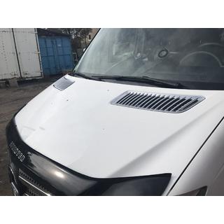 Jäähdytysaukon kromikoriste (2 kpl, ABS) Mercedes Sprinter W906 2006–2018 kuva 4