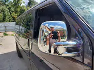 Volkswagen T4 Transporter 1990–2003 Sivupeilien kromikuoret (Carmos, 2 kpl, muovi) kuva 6