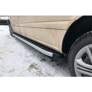 Fullmond sivuastinlaudat (2 kpl, alumiini) Mercedes Vito W639 2004–2014 kuva 4