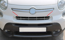 Fiat 500X 2014–2024 Etupuskurin suojalista (ruostumaton teräs) kuva 2