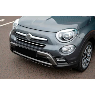 Etupuskurin suojalista (ruostumaton teräs) Fiat 500X 2014–2024 kuva 4