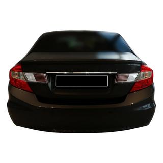 Rekisterikilven ylälista (ruostumaton teräs) Honda Civic Sedan IX 2011–2016 kuva 1