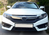 Honda Civic Sedan X 2016–2021 OmsaLine sumuvalojen kehykset (2 kpl, ruostumaton teräs) kuva 3