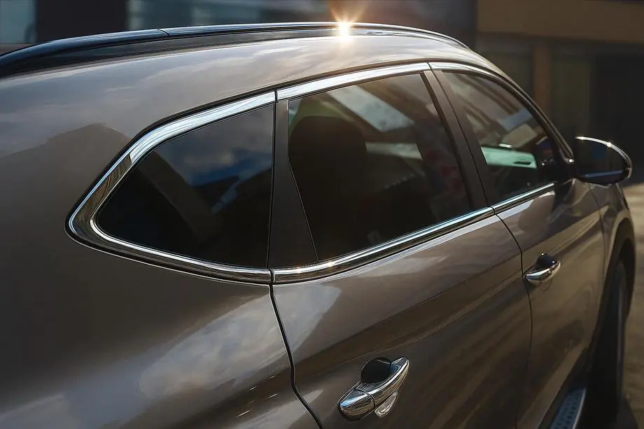 Hyundai Tucson TL 2016–2021 Täydellinen ikkunankehyslistasarja (14 kpl, ruostumaton teräs) Image