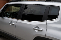 Jeep Renegade 2014– Ikkunalistat (6 kpl, ruostumaton teräs) Carmos - turkkilainen teräs kuva 1