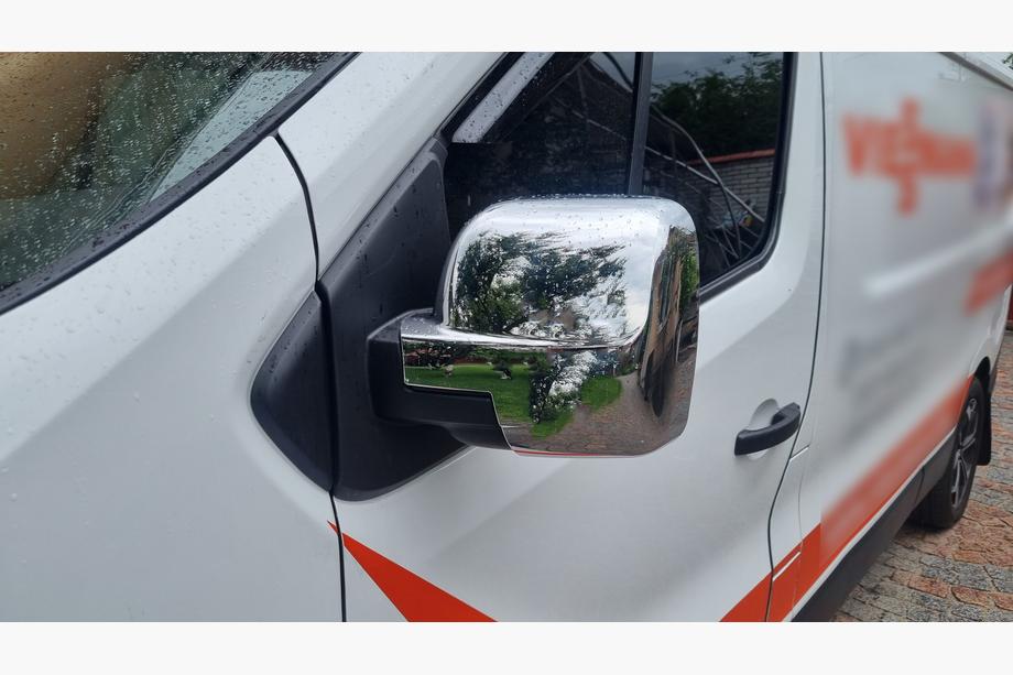 Renault Trafic 2015– Kromiset peilinkuoret (2 kpl, muovi) Kuva 6
