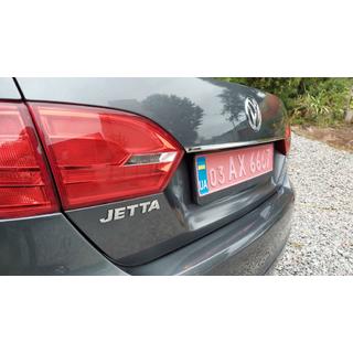 Rekisterikilven ylälista OmsaLine (ruostumaton teräs) Volkswagen Jetta 2011–2018 kuva 1