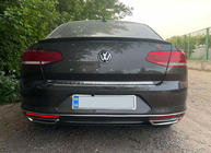 Volkswagen Passat B8 2015–2023 Takaluukun reunalista SD (ruostumaton teräs) Carmos - turkkilainen teräs kuva 2