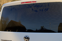 Volkswagen T6 2015–2024 Yläheijastimen peitelista (2 kpl, ruostumaton teräs) kuva 1