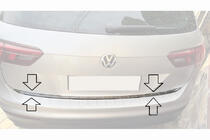 Volkswagen Tiguan 2016–2023 Takalaukun reunalista (RST) OmsaLine – italialainen ruostumaton teräs kuva 4