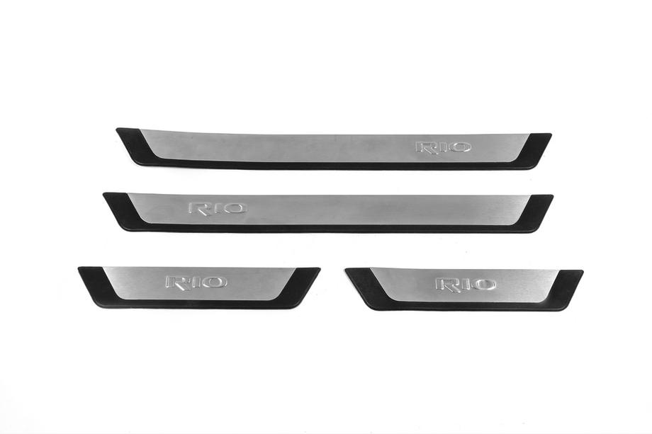 Kia Rio 2012–2017 Flexill kynnyslistat (4 kpl, rst) Image
