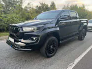 Toyota Hilux 2015– Vegas etupuskurisuoja, kaksiputkinen (2015-2020, musta, 76 mm) kuva 8