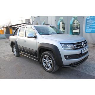 Tuplaputkinen etusuojakaari Vegas 76/42 2010-2016 (musta) Volkswagen Amarok 2010–2022 kuva 2
