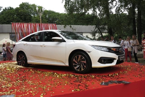 Ukrainassa esiteltiin uuden sukupolven Honda Civic