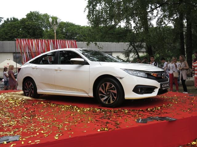 Ukrainassa esiteltiin uuden sukupolven Honda Civic