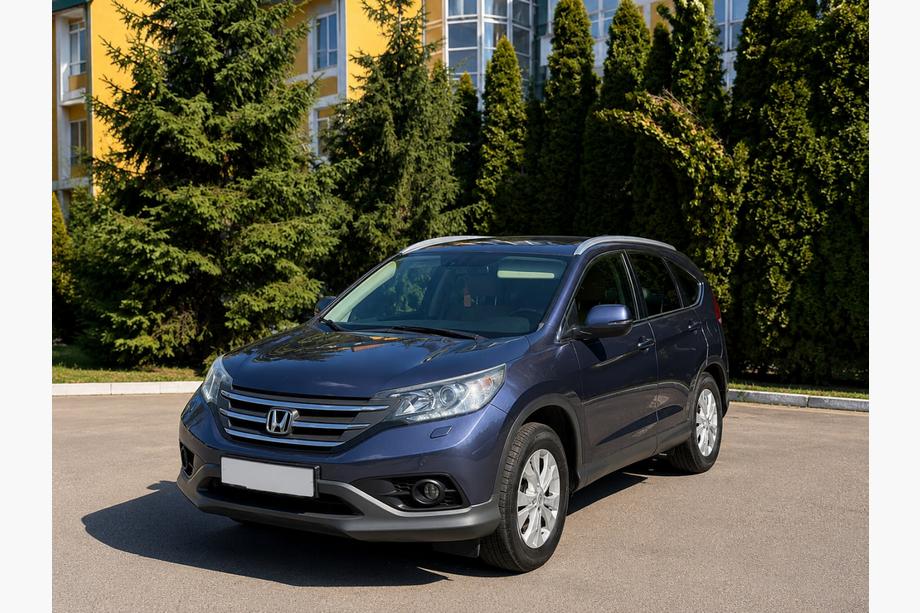 Honda CRV 2012–2016 Harmaat OEM-kattokaiteet (ABS-muovi) Kuva 5