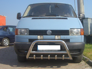 Volkswagen T4 Transporter 1990–2003 Karjapuskuri WT003 60 mm (ruostumaton teräs) 50 mm, tekstillä kuva 8