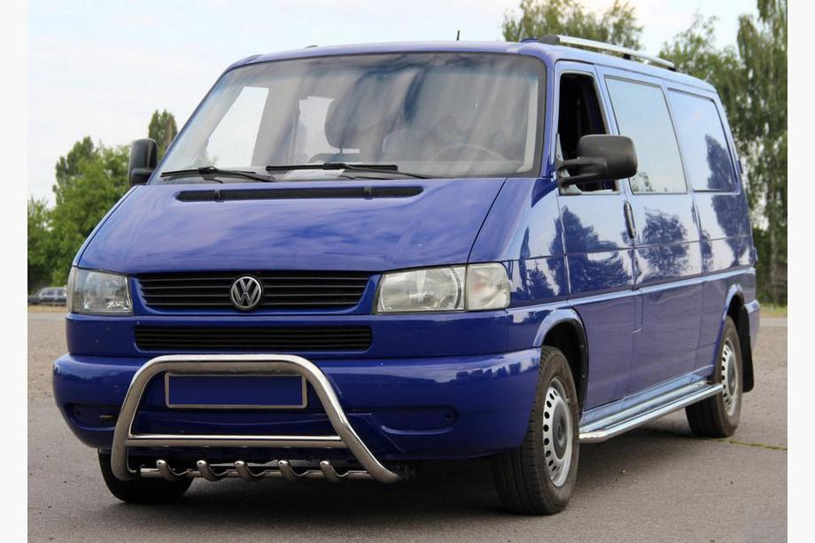 Volkswagen T4 Transporter 1990–2003 Karjapuskuri WT003 60 mm (ruostumaton teräs) 50 mm, tekstillä Image