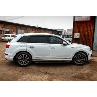 OEM V1 sivuastinlaudat (2 kpl, alumiini) Audi Q7 2015–2026 kuva 3