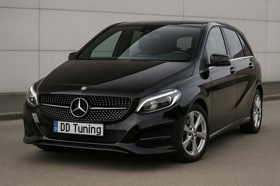 Mercedes B-sarja W246 2011–2018 Etusäleikkö Diamond Black (2015-2018) Image