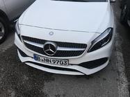 Mercedes C-class W205 2014–2021 Etusäleikkö Diamond Silver (Avantgarde/AMG-Line/C43 AMG) 2018+, kameralla kuva 8