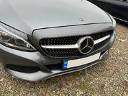 Mercedes C-class W205 2014–2021 Etusäleikkö Diamond Silver (Avantgarde/AMG-Line/C43 AMG) 2018+, kameralla kuva 1