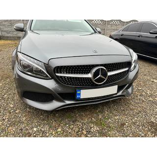 Etusäleikkö Diamond Silver (Avantgarde/AMG-Line/C43 AMG) Mercedes C-сlass W205 2014–2021 kuva 2