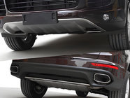 Porsche Cayenne 2010–2017 Etu- ja takapuskurin lipat (2015-2017) kuva 1
