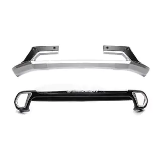 Etu- ja takapuskurin lipat (2 kpl, 2015-2018) Mitsubishi Outlander 2012–2021 kuva 4