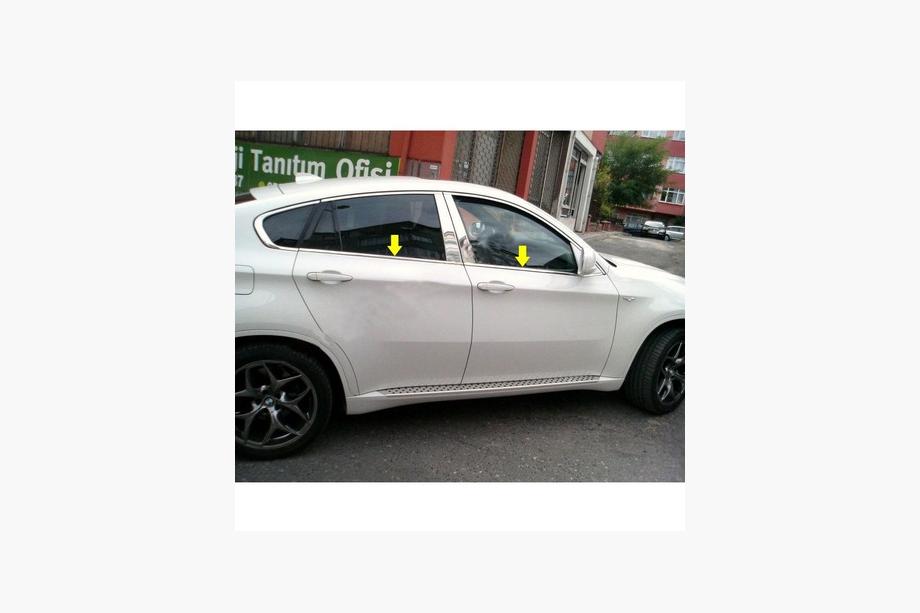 BMW X6 E71 2008–2014 Ikkunoiden alareunalistat (4 kpl, rst.) Image