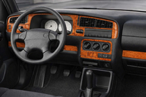 Volkswagen Vento 1992–1998 Kojelaudan suojat Alumiini kuva 1