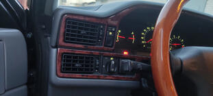 Volvo 850 1991–1997 Kojelaudan suojalistat (1993-1997) Alumiini kuva 4