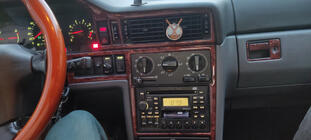 Volvo 850 1991–1997 Kojelaudan suojalistat (1993-1997) Alumiini kuva 5