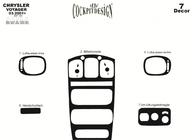 Chrysler Voyager 2001–2007 Kojelaudan suojapaneelit (Meric) kuva 8