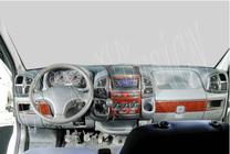 Citroen Jumper 1995–2006 Kojelaudan panelilistat (Meric, 2002-2006) Alumiini kuva 3
