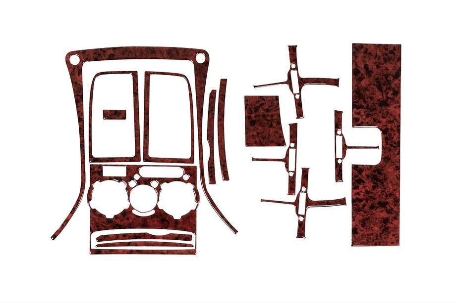 Fiat Ducato 1995–2006 Kojelaudan panelilistat (Meric, 2002-2006) Alumiini Image