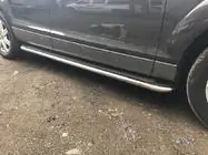 Audi Q7 2005–2015 Maydos V2 sivuportaat (2 kpl, alumiini ↗ ruostumaton teräs) kuva 3