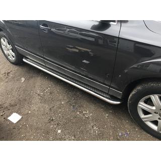 Maydos V2 sivuportaat (2 kpl, alumiini ↗ ruostumaton teräs) Audi Q7 2005–2015 kuva 2